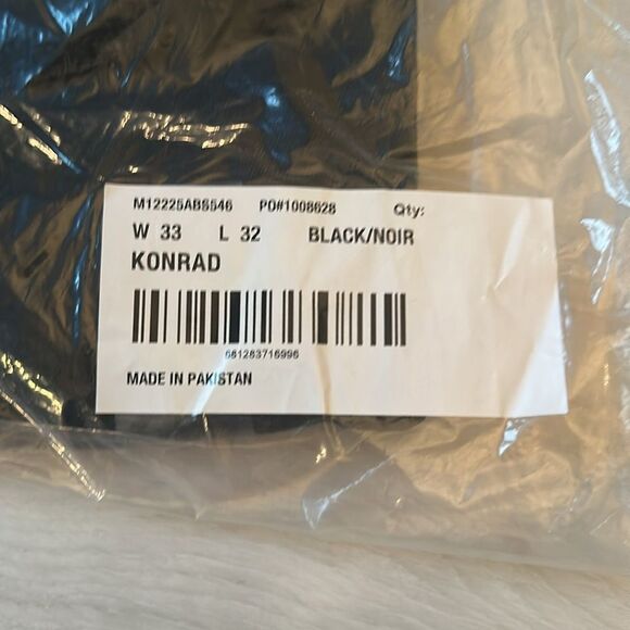 Silver Jeans Co. Men's Konrad Fit Slim Leg Jeans black size 33/32‎ NWT in pkg - Picture 6 of 6